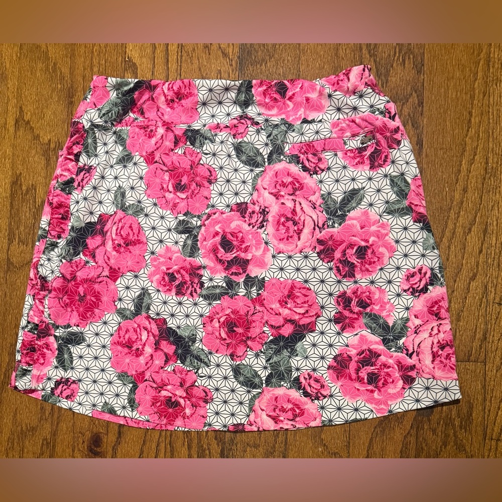 TAIL Women's Abby Garden Printed Pull-On Skort Small - Picture 4 of 10